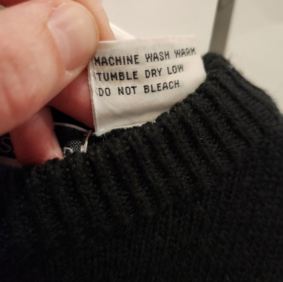 Vintage Girl's Fair Aisle Sweater Size M - Picture 3 of 5